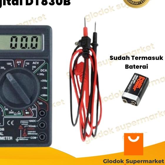 ✦ Multimeter Digital DT830B Tester DT 830 B Avometer DT-830B ☚