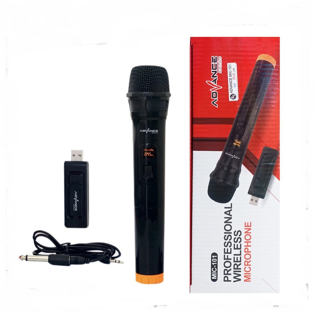 (COD) Advance MIC WIRELESS Single Mic 101 - Weirelles advance Mic 101