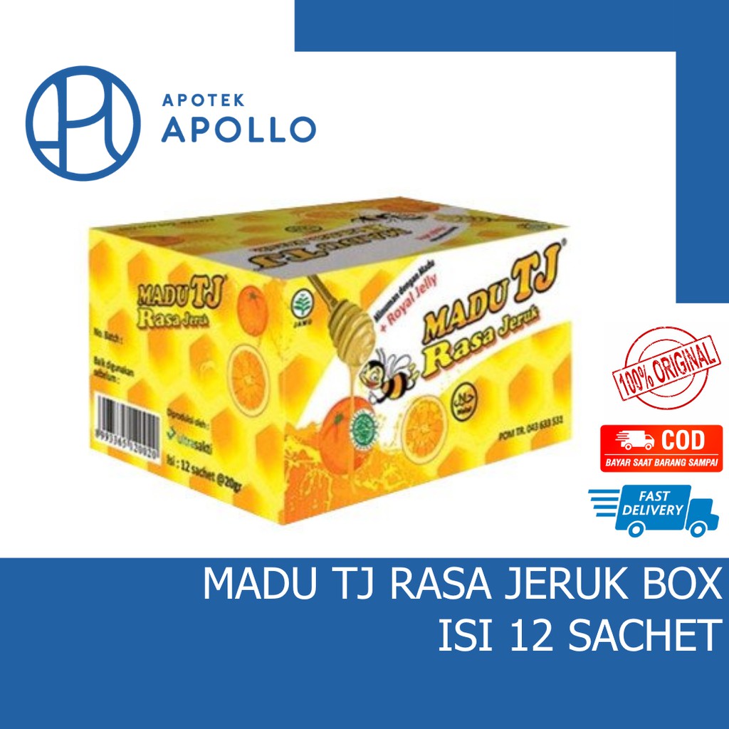 MADU TJ RASA JERUK BOX ISI 12 SACHET