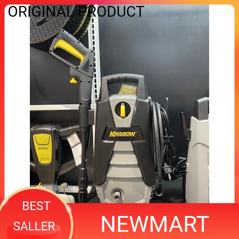 krisbow high pressure cleaner 100 bar 1400 watt /krisbow alat mesin cuci steam mobil motor power jet
