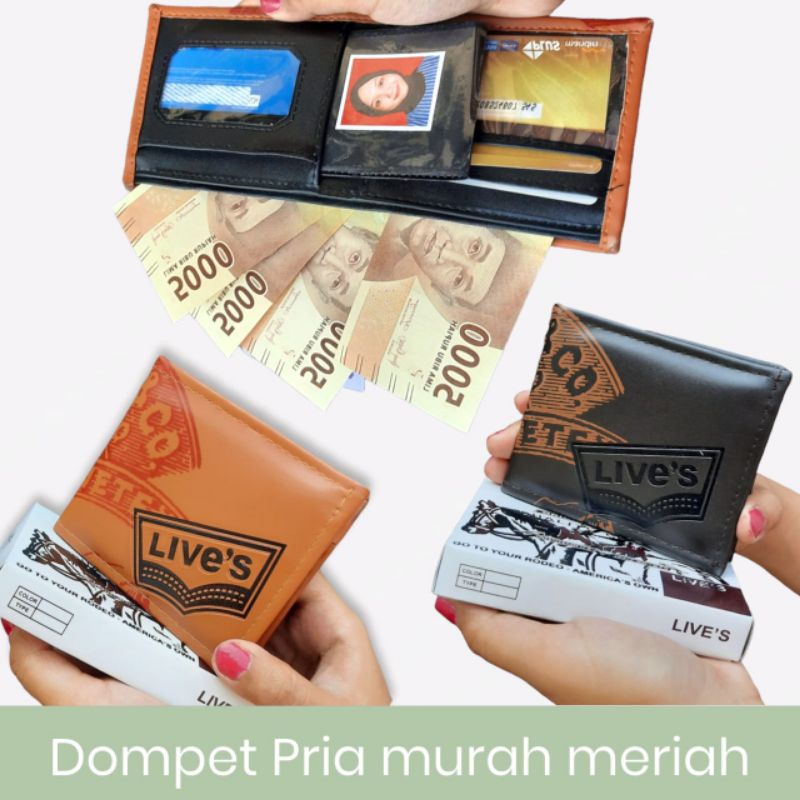 DOMPET PRIA COWOK LIVES OKAY