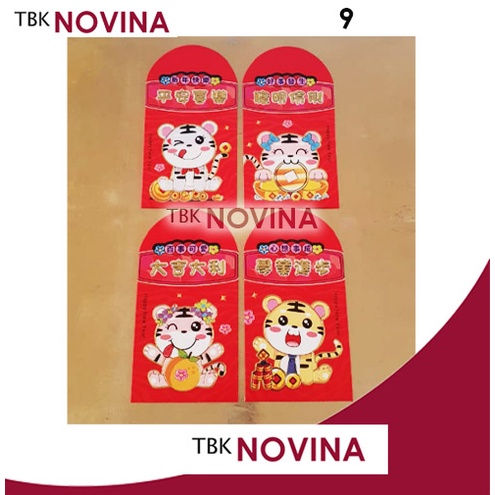 ANGPAO IMLEK TIGER BABY / RED POCKET CHINESE NEW YEAR / ANGPAU SINCIA