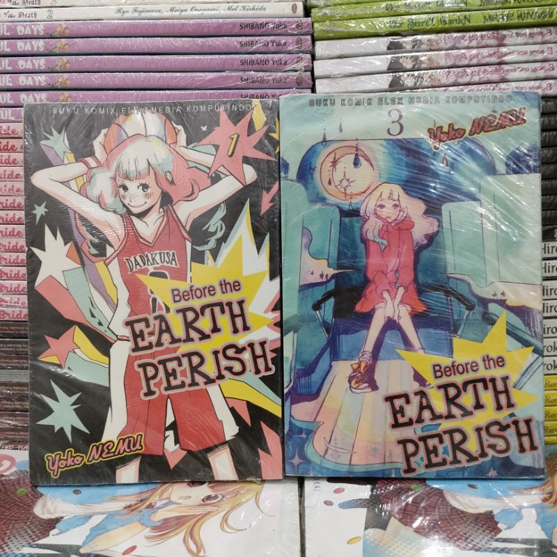 komik earth perish vol 1,3,4