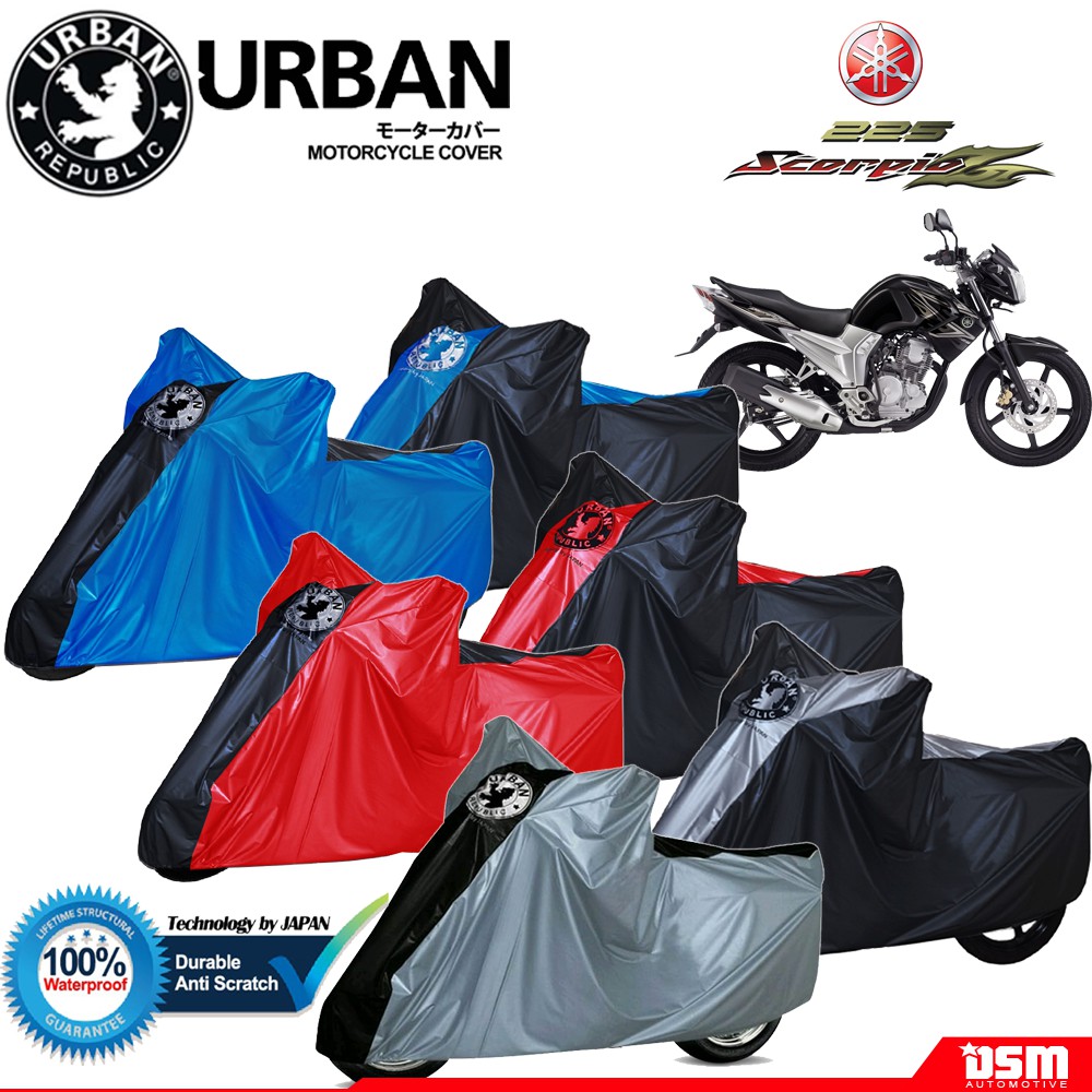 Urban / Cover Motor Yamha Scorpio Z 100% Waterproof / Aksesoris Motor Scorpio / DSM