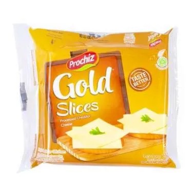 

Prochiz Gold Keju Slices Isi 2 lembar 26G