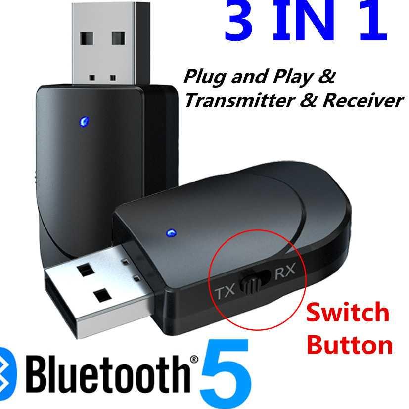 ヤマ Bluetooth Transmitter Receiver Bluetooth Transmitter Audio Bluetooth Transmitter Mobil Bluetooth Transmitter TV Bluetooth 2 in 1 Transmitter 2 in 1 USB Audio Bluetooth 5.0 Transmitter &amp; Receiver New