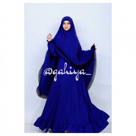 New Hafshah Set 2 Gamis Syari Original By Gahiya