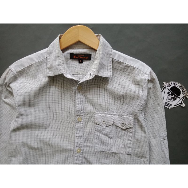 Kemeja Ben sherman Casual pocket shirt original