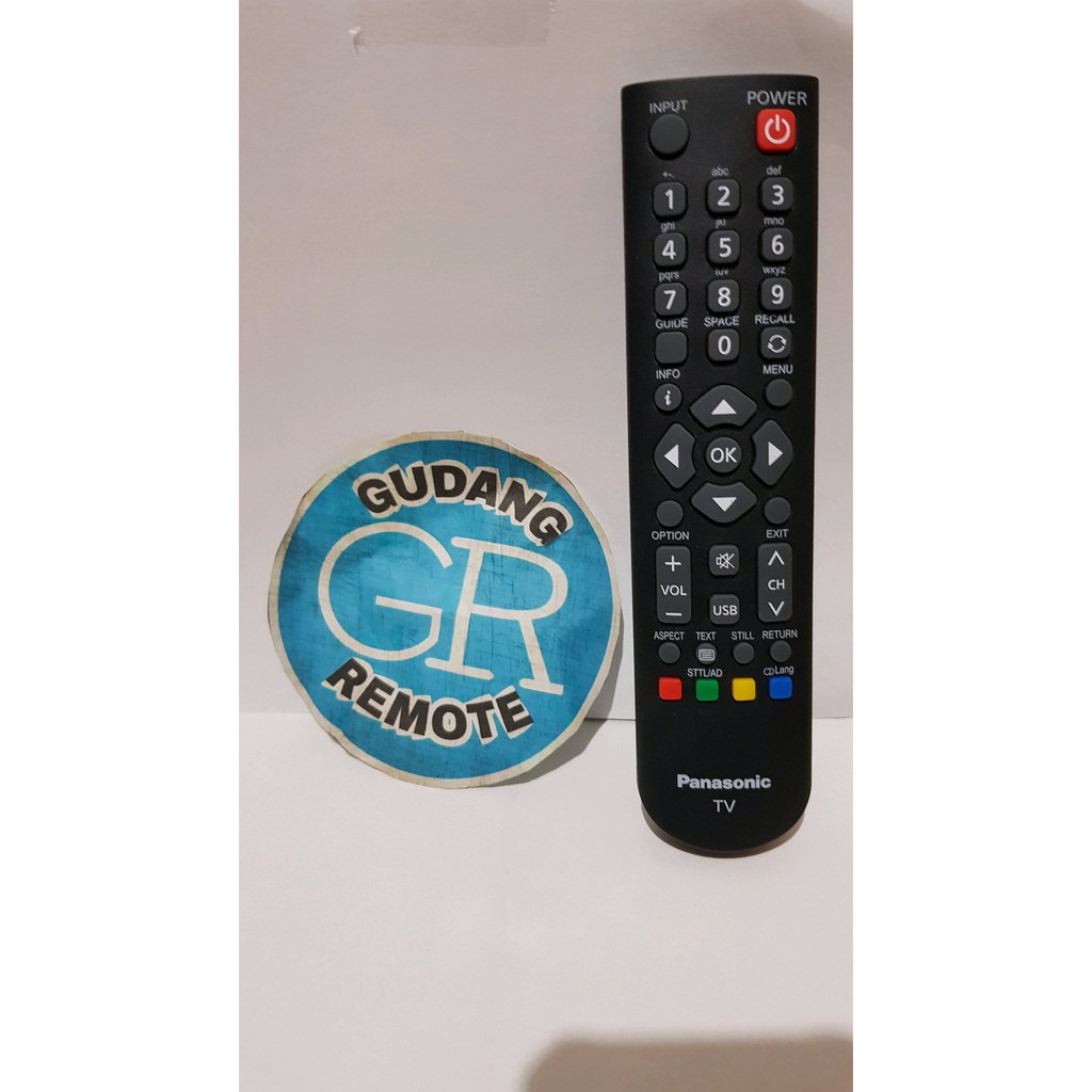 Dijual Remote remot TV Panasonic LCD LED asli original Berkualitas