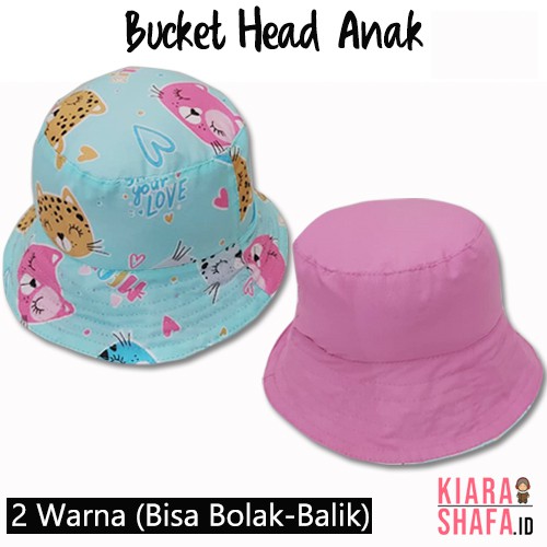 Topi Anak - Bucket Hat Anak