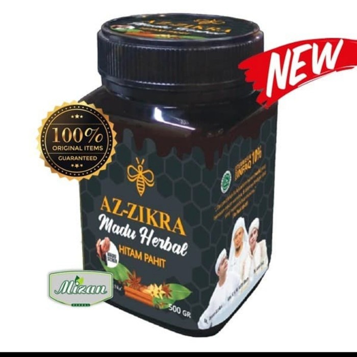 

Madu Hitam Azzikra Pahit / Madu Az Zikra Herbal Kemasan Baru Isi 500gr