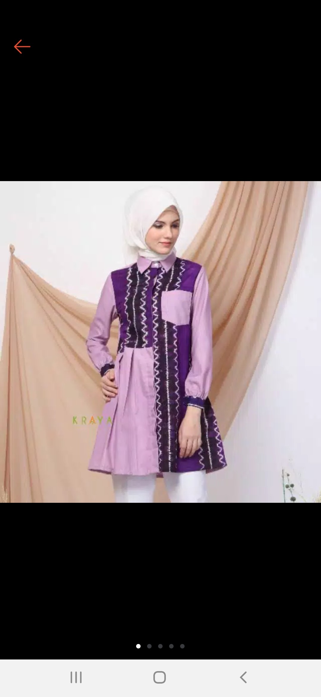 Nala Tunik Batik Busui Batik Tunik Batik Modern