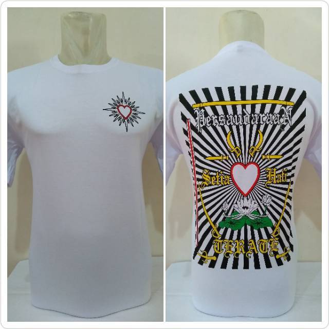 Kaos PSHT PERSAUDARAAN SETIA HATI TERATE SABLON DISTRO