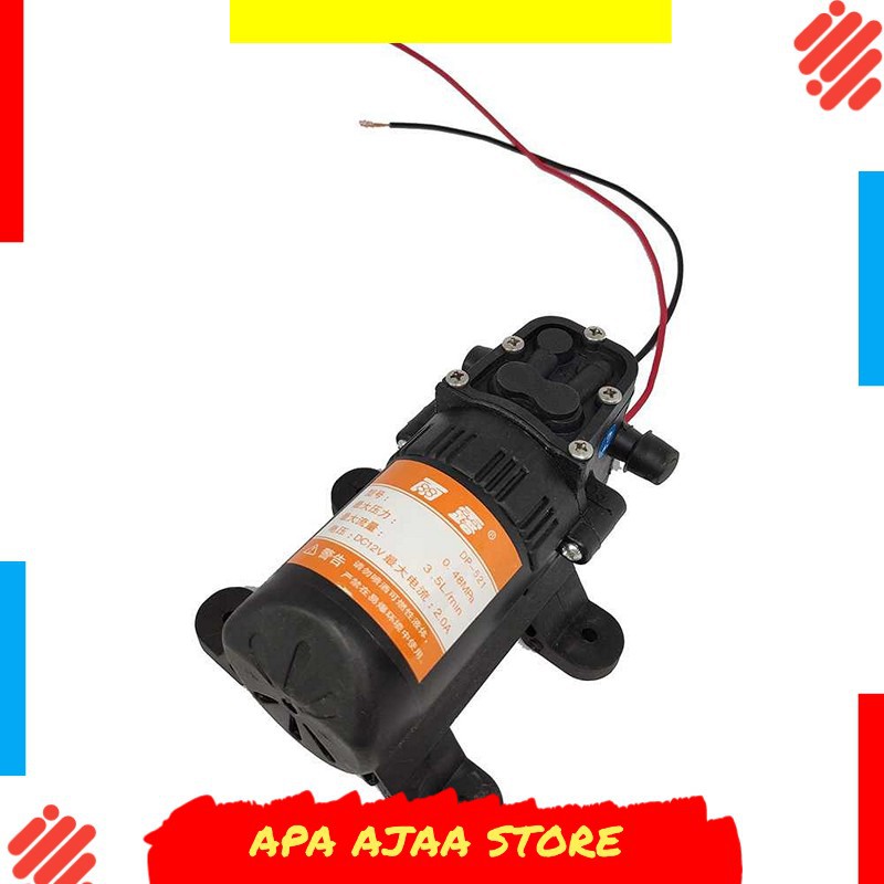 Best Seller ! Taffware Pompa Air Elektrik High Pressure 12V 70PSI 3/min - DP-521