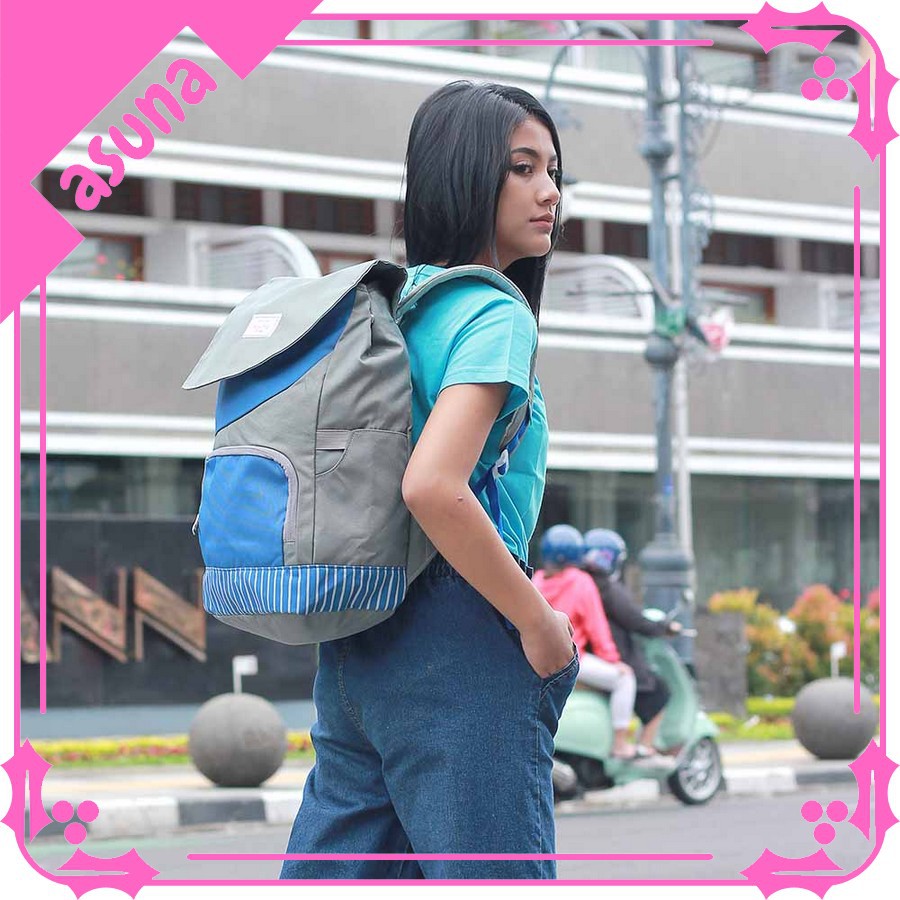 Tas Wanita Herbie (Ransel Cewek) Tas Backpack Wanita ASN 180 Free Raincoat Tas HERBIE ORIGINAL