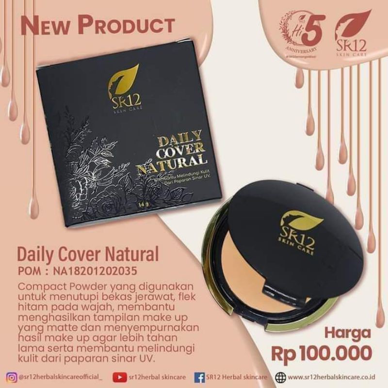 Compact powder Daily Compact powder