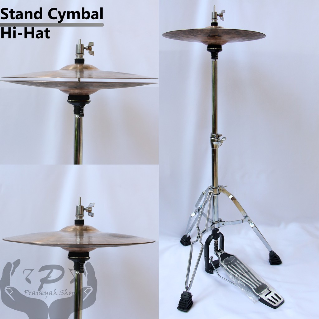 Stand Cymbal Hi Hat Big Chain Hi-Hat Drum