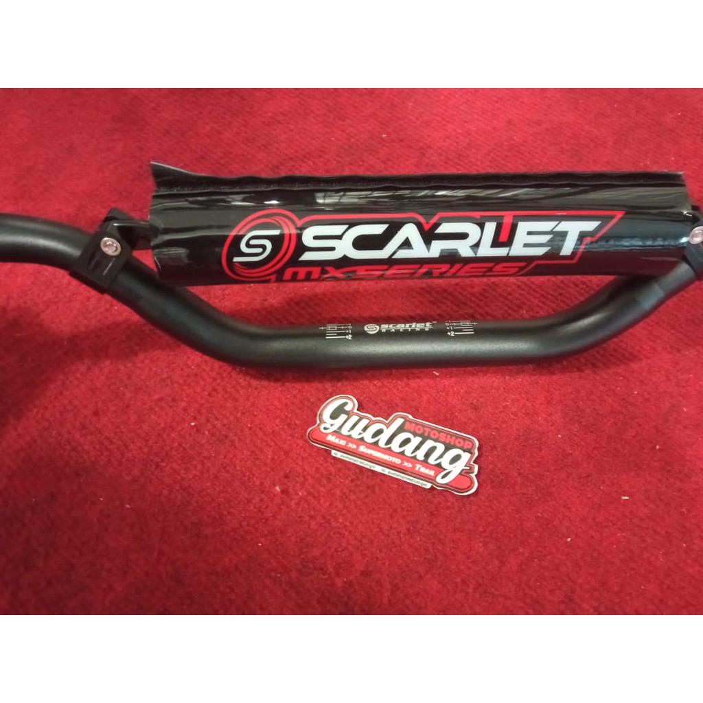 Stang Fatbar Setang Scarlet MX Twinwall 5 mm TRAIL SUPERMOTO KLX 150 BIGFOOT/DTRACKER CRF 150 L WR155 KTM