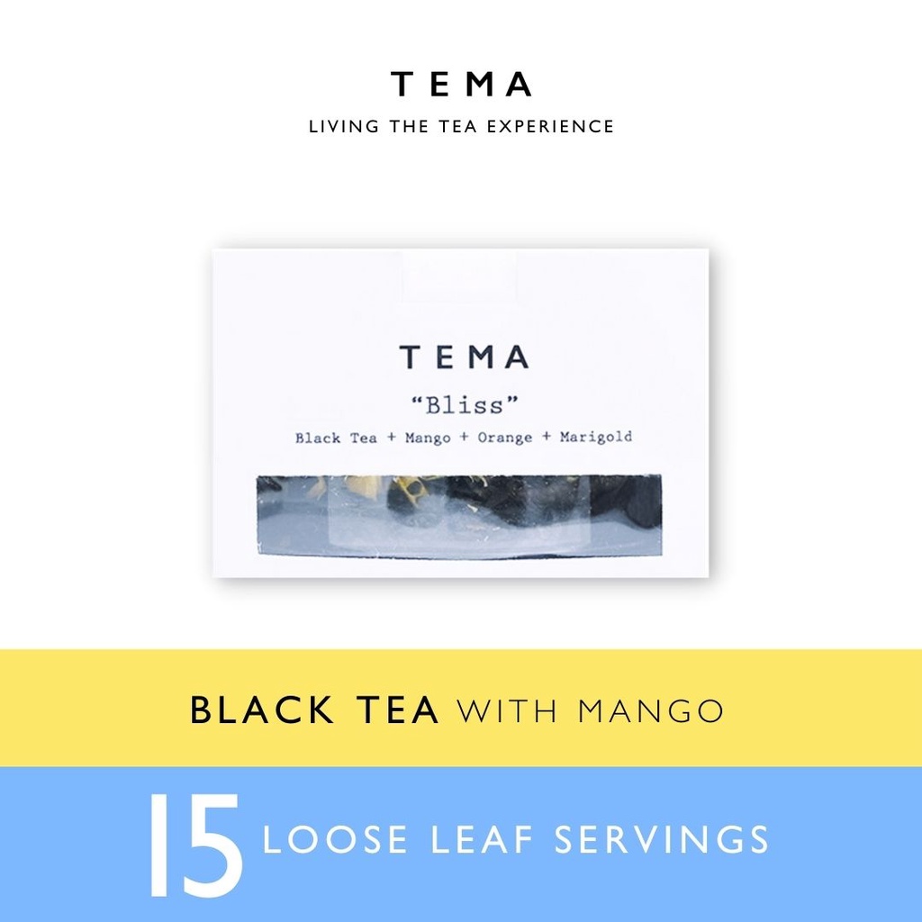 TEMA Tea Jar - Bliss / Black Mango Tea