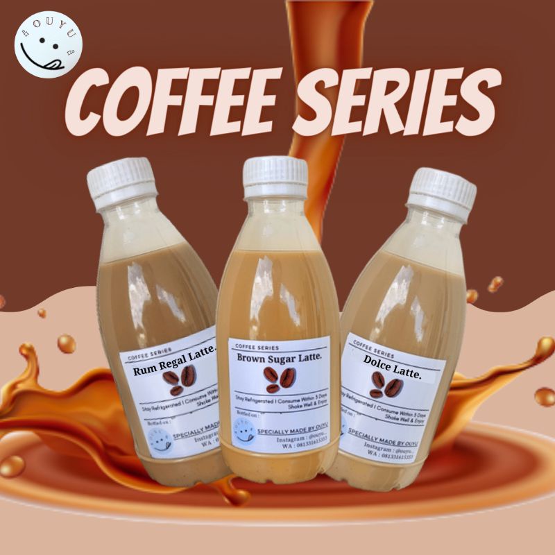 

Ouyu Coffee Drink (Rum Regal Latte, Brown Sugar Latte, Dolce Latte) || Coffee Series