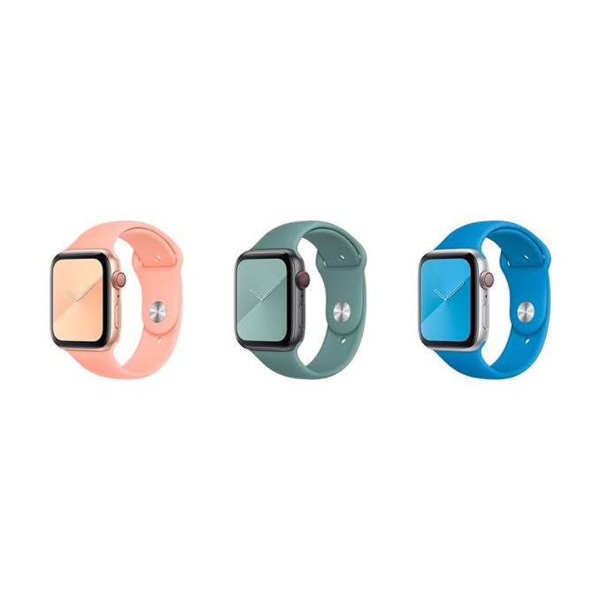 Tali Jam Strap iwatch Apple Watch Sport Silicone Rubber Band 38mm 40mm - New Color