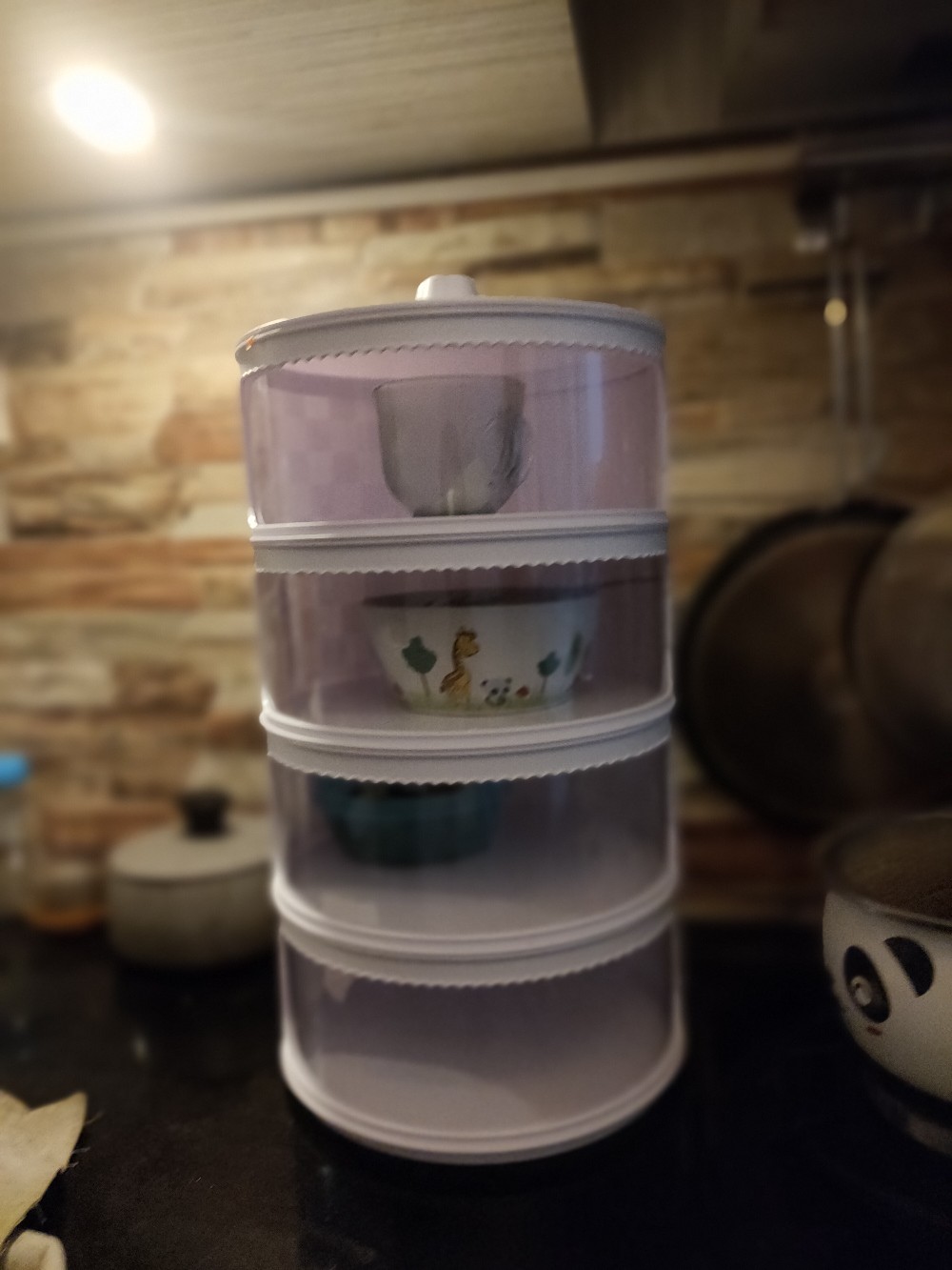 Tempat Penyimpanan Makanan Rak Makanan Tempat Lauk Tudung Saji Susun Food Storage Food Cover