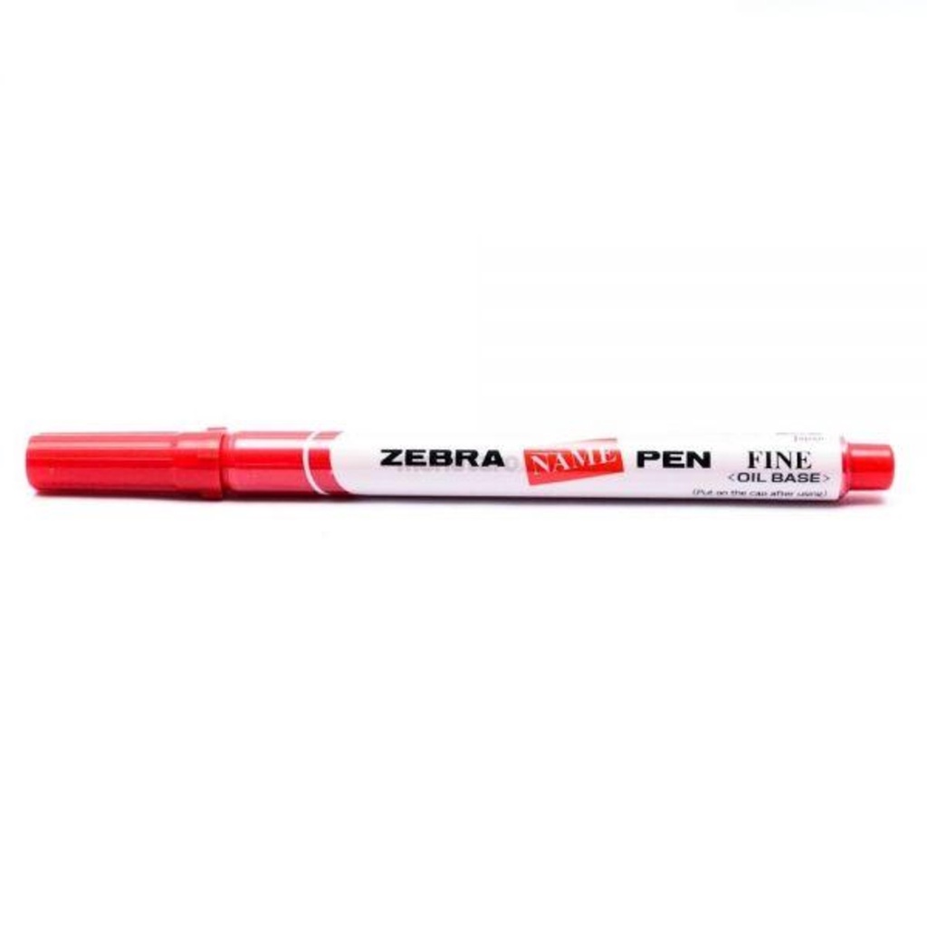 

OHP SPIDOL NAMEPANE FINE ZEBRA RED