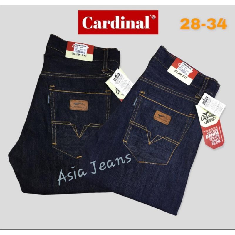 Celana jeans pria Cardinal / Celana panjang Pria Cardinal Slim Fit Jeans Terbaru COD