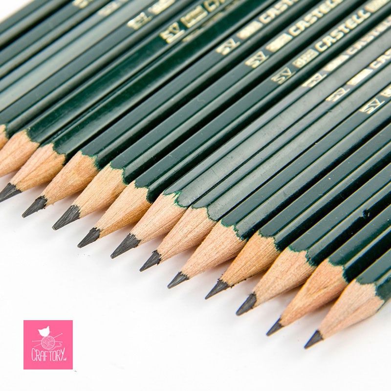 

FABER CASTELL PENSIL KAYU HB - 6H (ORIGINAL)