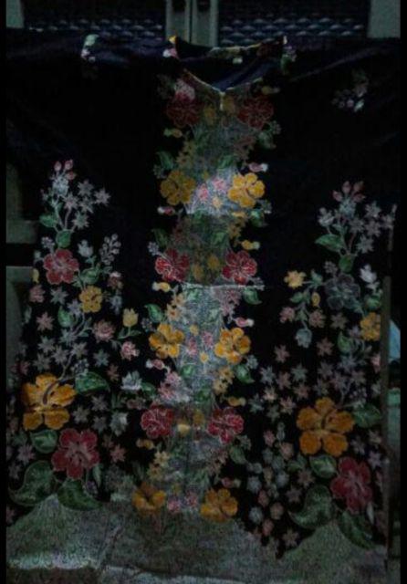 M-l-xl-xxl Batik Tunik Wanita Asj Sa Hrb026 Kenongo Pekalongan Sogan Tulis Batik Kerja Wanita Jumbo
