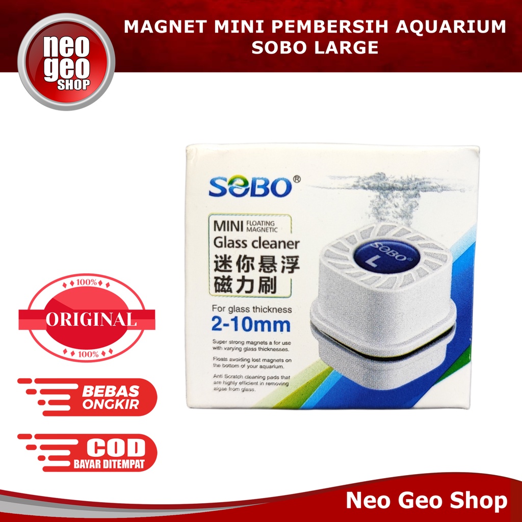 SOBO Mini Floating Magnetic Glass Cleaner Aquarium Magnet Kaca