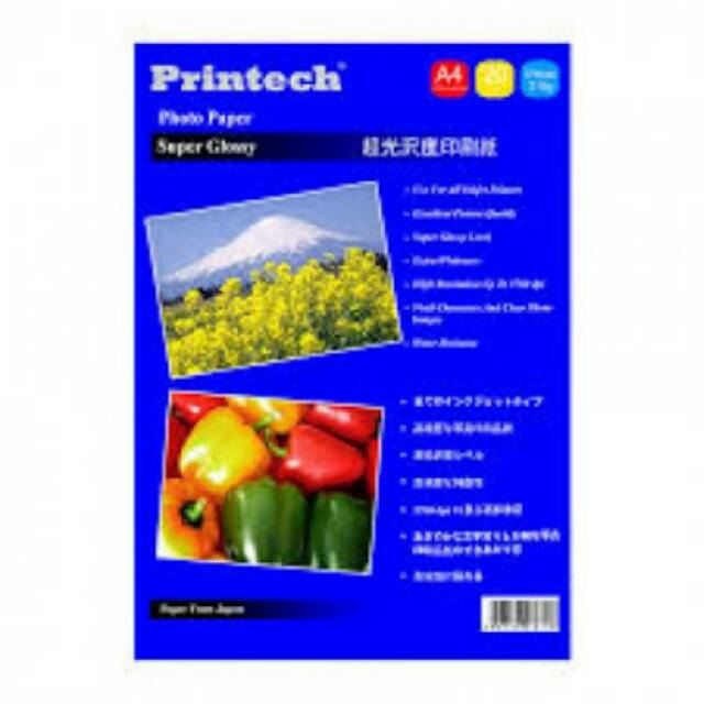 

Super Glossy Printech 210 gr