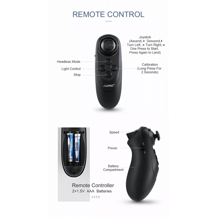 Jjrc H47 Elfie Plus G-Sensor Control Fold Arm Remote Camera Drone Mini Selfie Sipeduli Karya