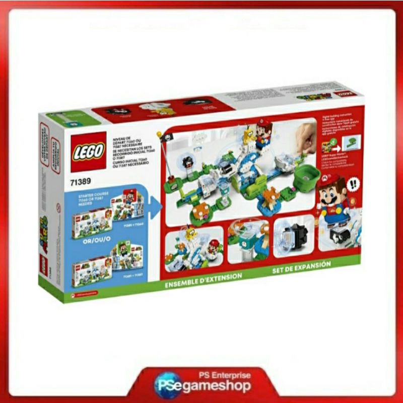 LEGO 71389 Super Mario Lakitu Sky World Expansion Set BuildingKit