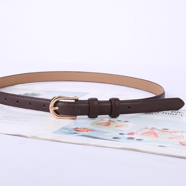 Langsung Kirim ikat pinggang wanita [KULIT ASLI] Gesper Wanita Kulit Asli / Tali Pinggang Wanita / I