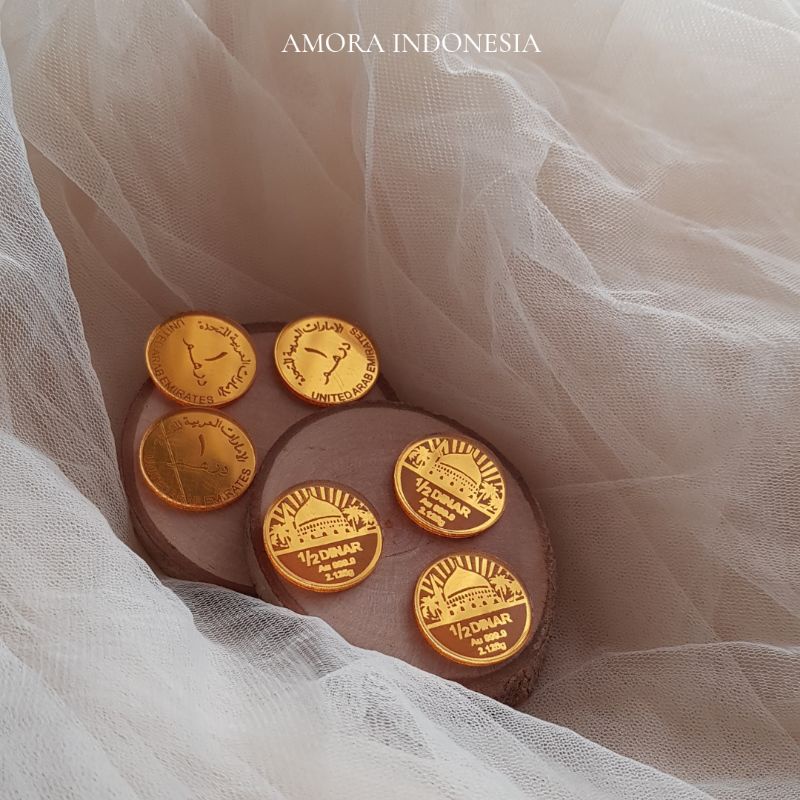 Koin Dinar Dirham (replika)