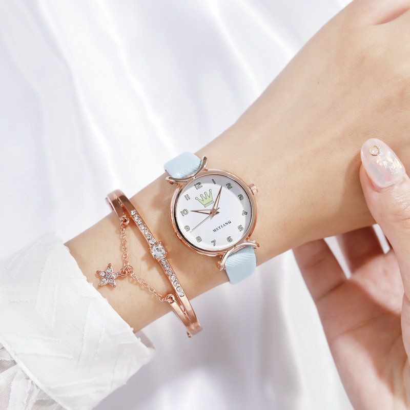 ✅Grosir Jam Senen - Jam Tangan CandyCat Motif Mahkota Untuk Wanita Analog Quartz Fashion Korean