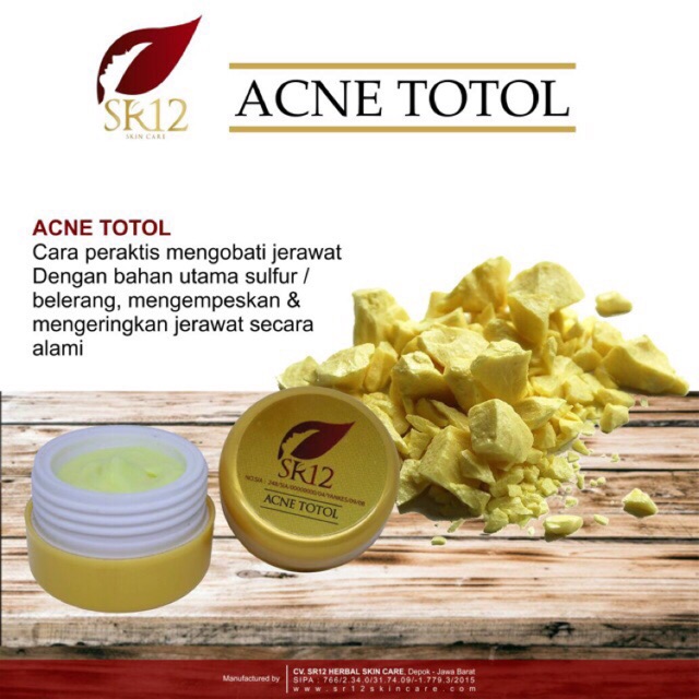 

ACNE TOTOL SR12