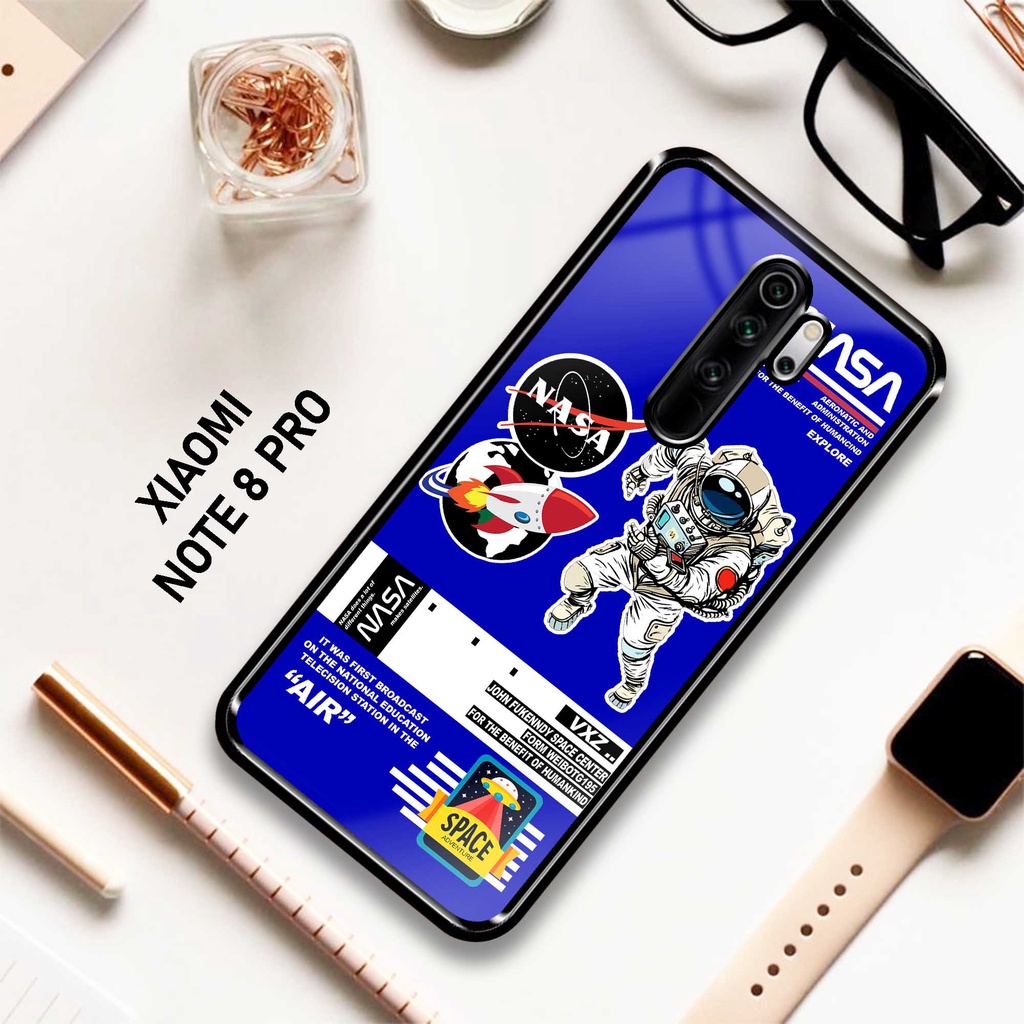 Sukses Case XIAOMI REDMI NOTE 8 PRO - Hardcase 2D Glossy Redmi note 8 pro - Silikon Hp Xiaomi Redmi 