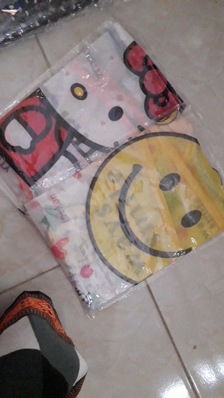 Celemek Anti Air Waterproof / Celemek Masak Anti Air / Apron Masak Tahan Air Gambar Kartun