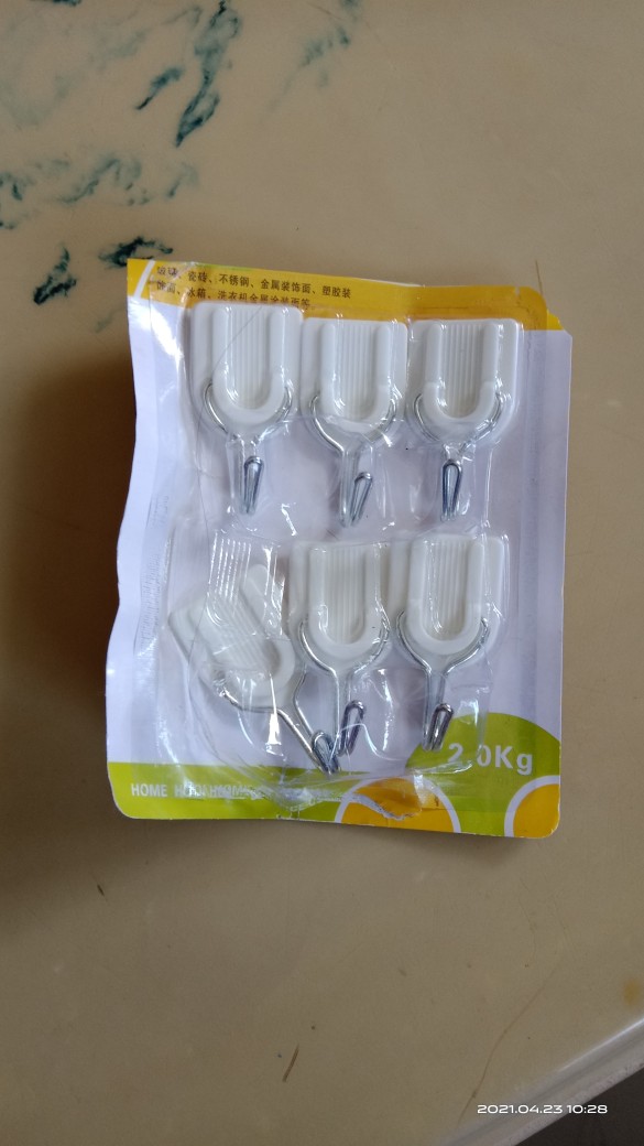 Gantungan Hook Isi 6 Pcs - Powerful Hook - Gantungan Tempel Serbaguna