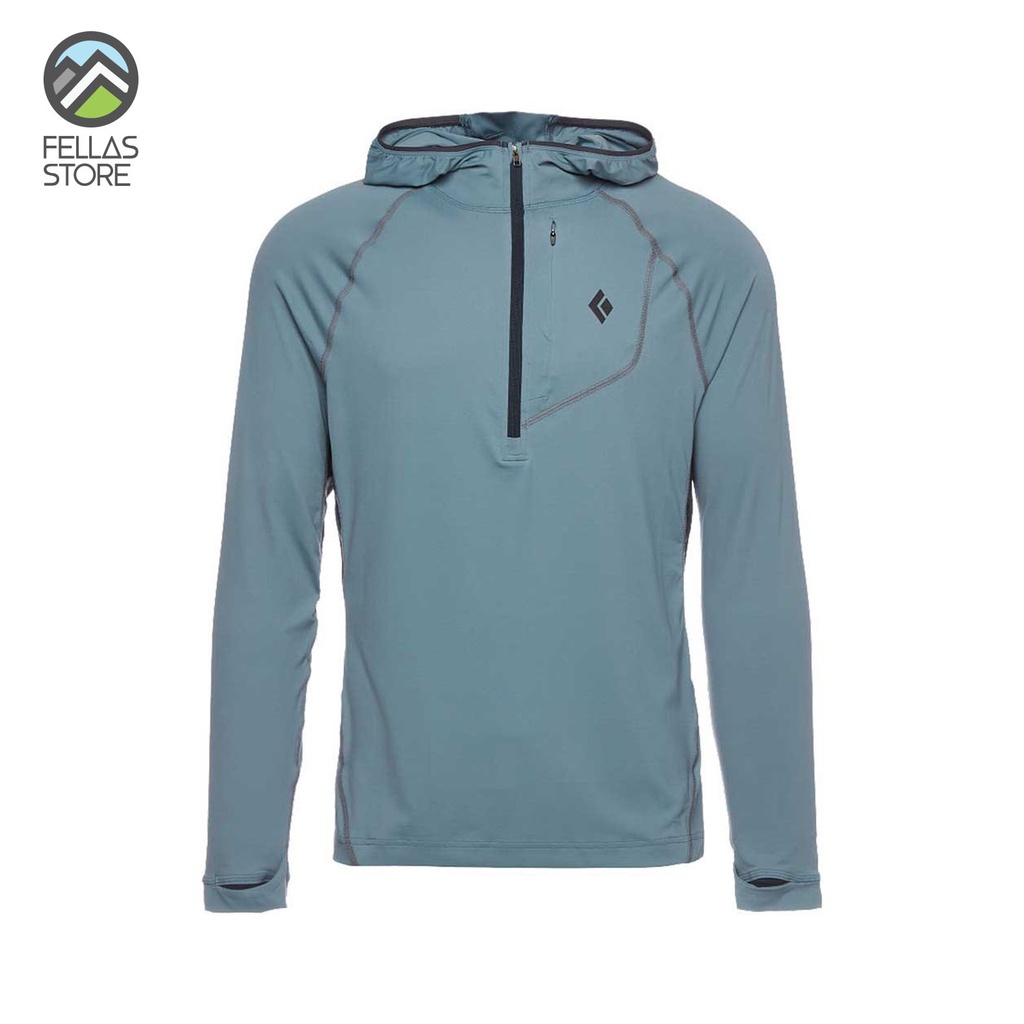 Black Diamond - Alpenglow Pro Hoody Men's - Strom Blue