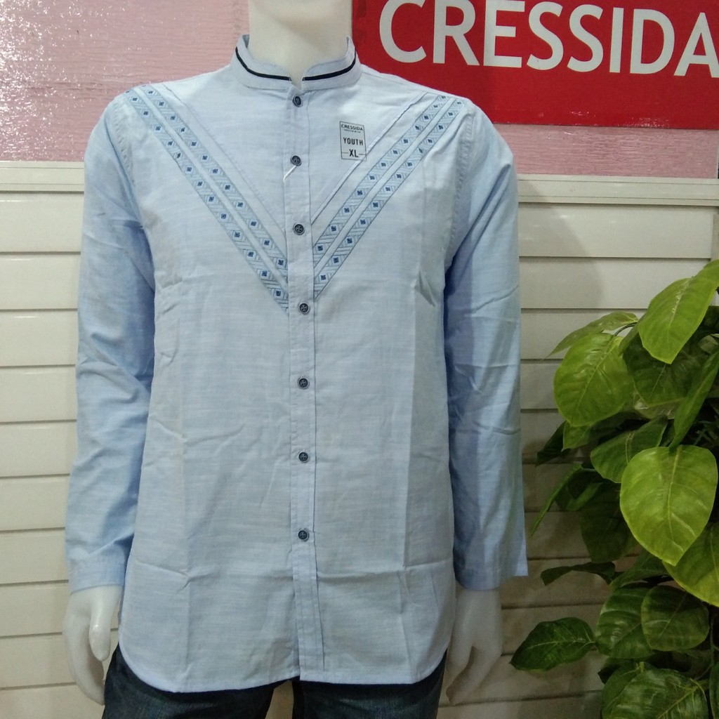 gof CRESSIDA Baju Koko Pria - RMHL.LH521B-5A SLIMFIT Baju Koko Anak Muda Kekinian