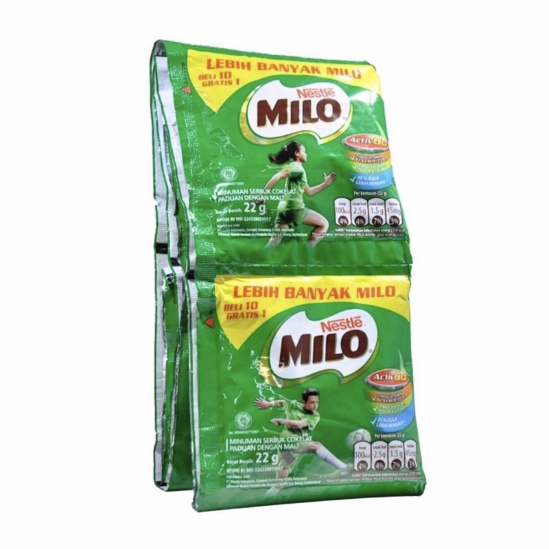 

Milo Activ Go Renceng 10X22gr isi 11