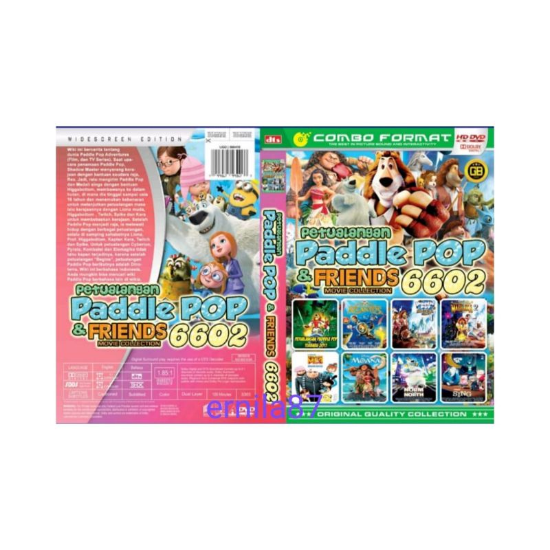Kaset Koleksi Film Paddle Pop ,6602