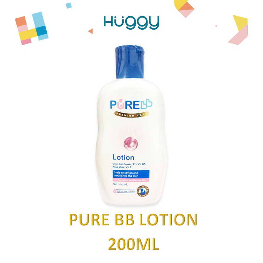 Pure BB Lotion 200ml 80ml Pure Baby