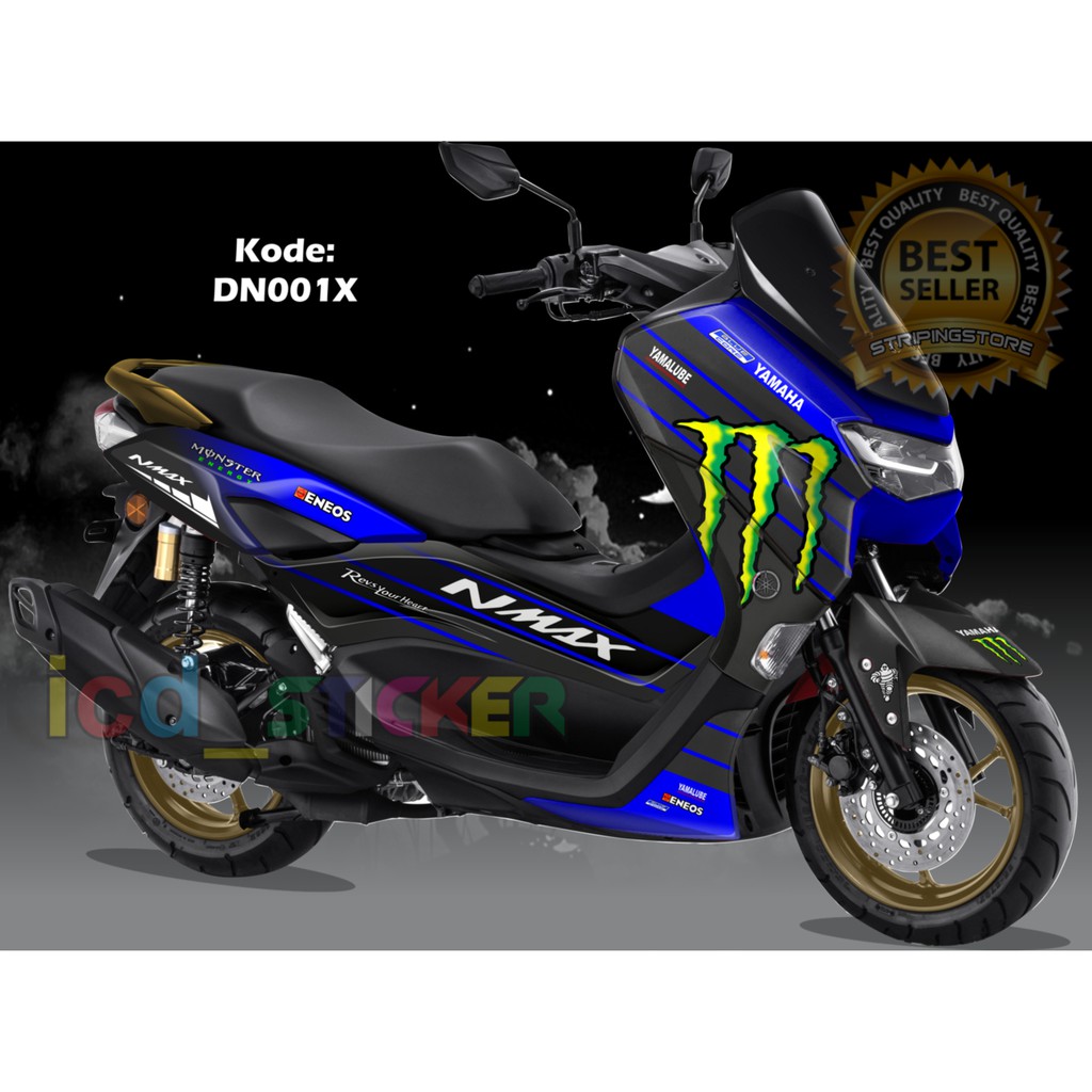 decal nmax new monster energy  sticker nmax 2020