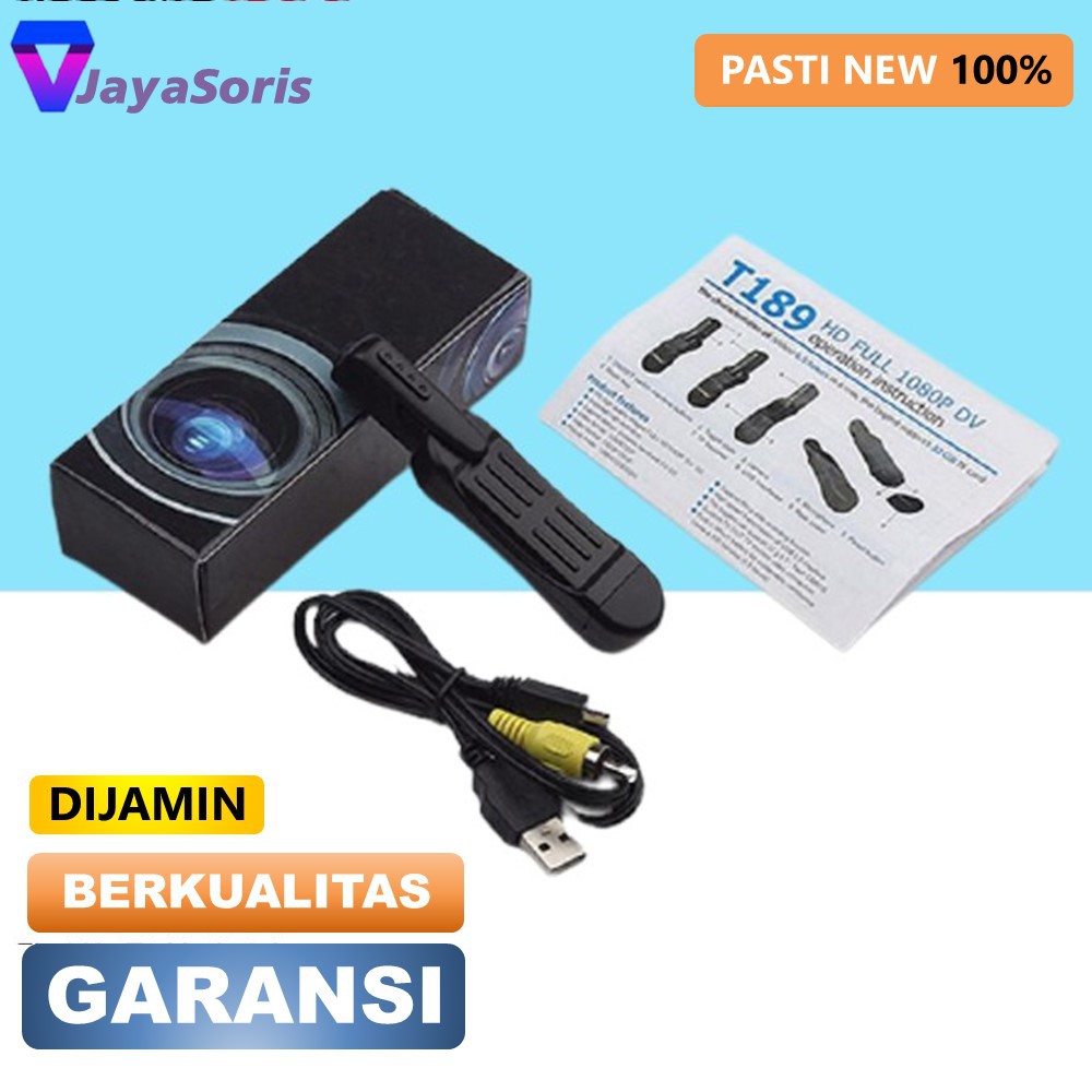 KAMERA KECIL MINI TERSEMBUNYI CAMERA CCTV HD PENGINTAI SPY CAMCAMERA PENGINTIP TANPA KABEL 1080 JS51