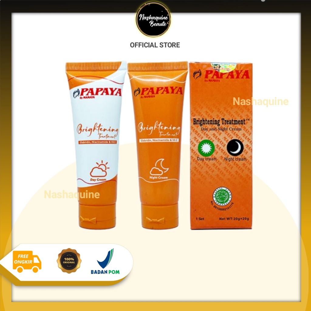 PAPAYA MAMAYA Paket Day Cream &amp; Night Cream 20gr