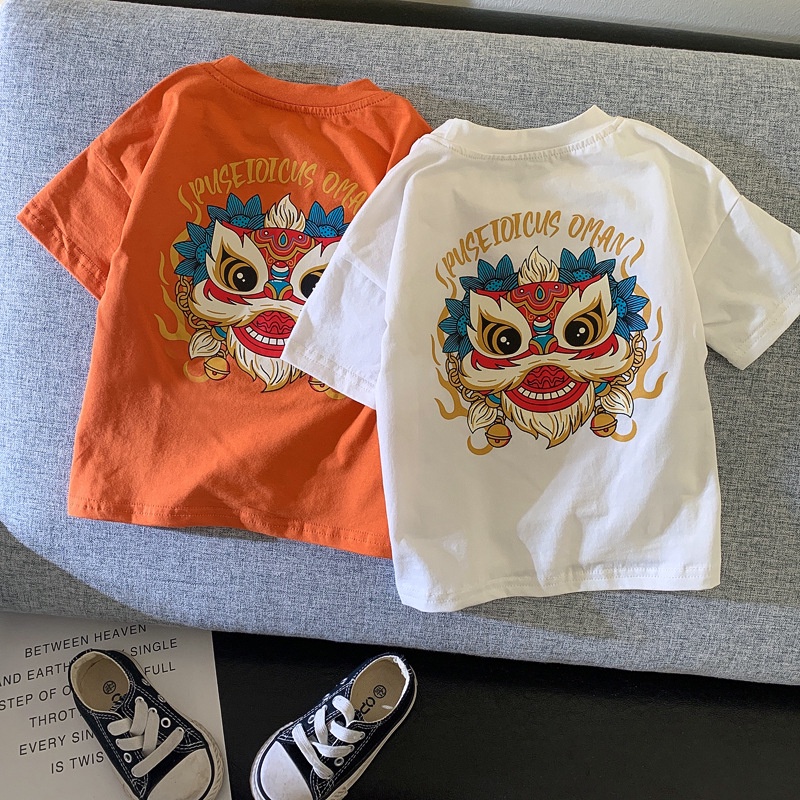 Baju Anak Laki Laki DRAGON Setelan Imlek Sincia Anak Import